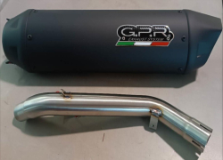 GPR Silencer black -homologated- E5+